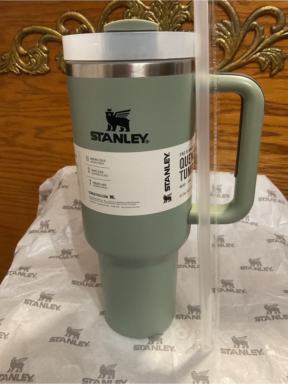 Stanley Adventure Quencher Travel Tumbler - Sage Green
